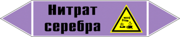 Маркировка трубопровода "нитрат серебра" (a04, пленка, 358х74 мм)" - Маркировка трубопроводов - Маркировки трубопроводов "ЩЕЛОЧЬ" - Магазин охраны труда ohranatruda-shop.ru