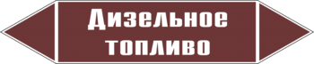 Маркировка трубопровода "дизельное топливо" (пленка, 358х74 мм) - Маркировка трубопроводов - Маркировки трубопроводов "ЖИДКОСТЬ" - Магазин охраны труда ohranatruda-shop.ru