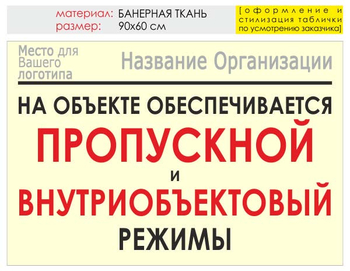 Информационный щит "режим" (банер, 90х60 см) t17 - Охрана труда на строительных площадках - Информационные щиты - Магазин охраны труда ohranatruda-shop.ru